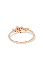 Diamond Band in 18kt Rose Gold